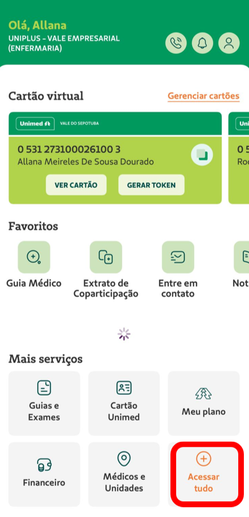 Tela do app Dr. Online — Anexe seus documentos