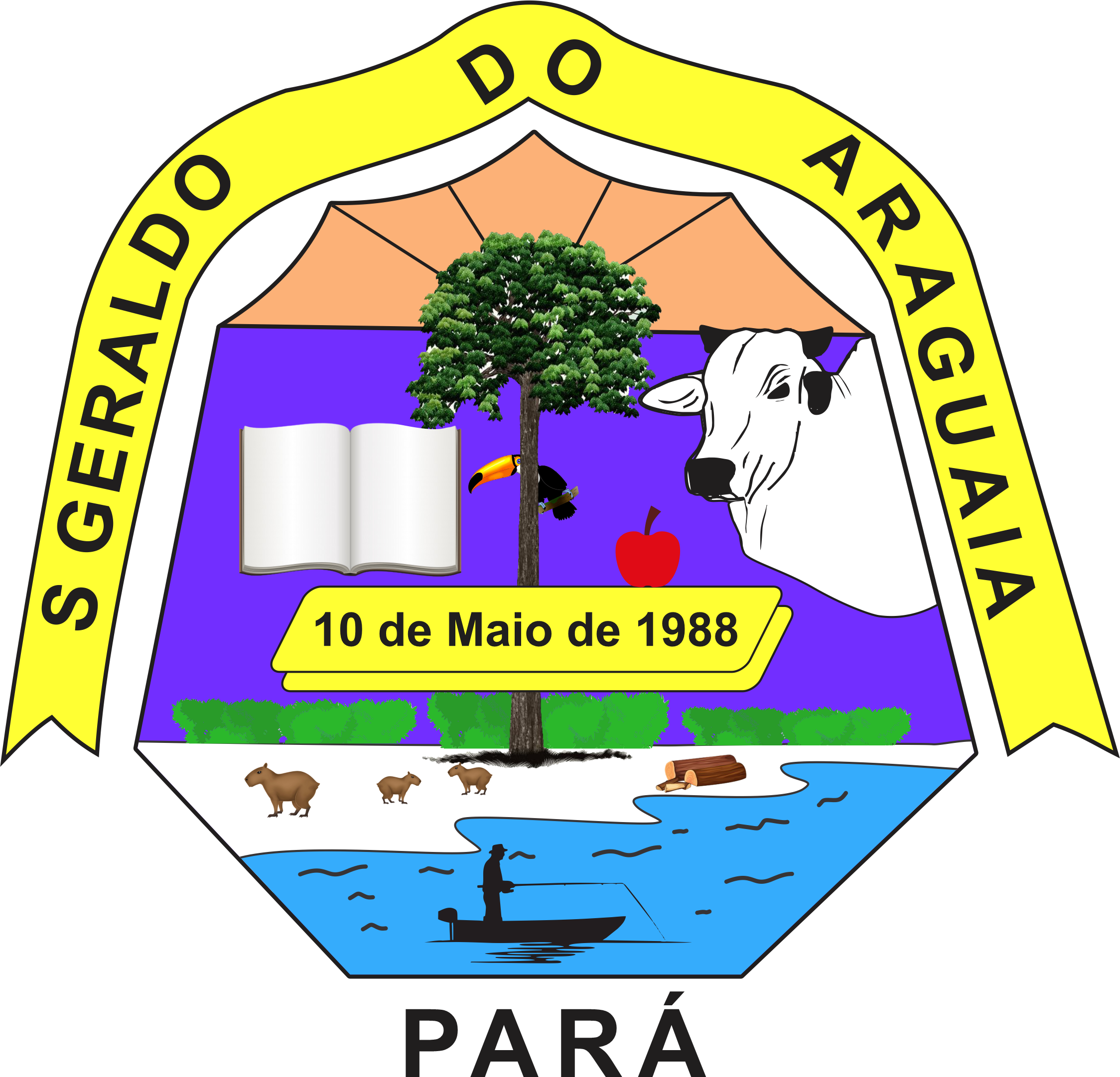 Brasão de são geraldo do araguaia